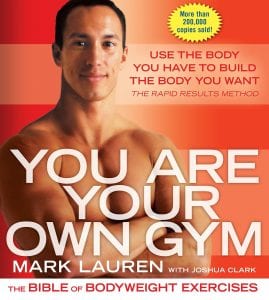 You are your own gym - bodyweight workout book