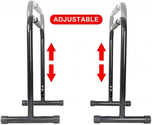 Sentuca Adjustable Dip Stand Station Fitness Parallette
